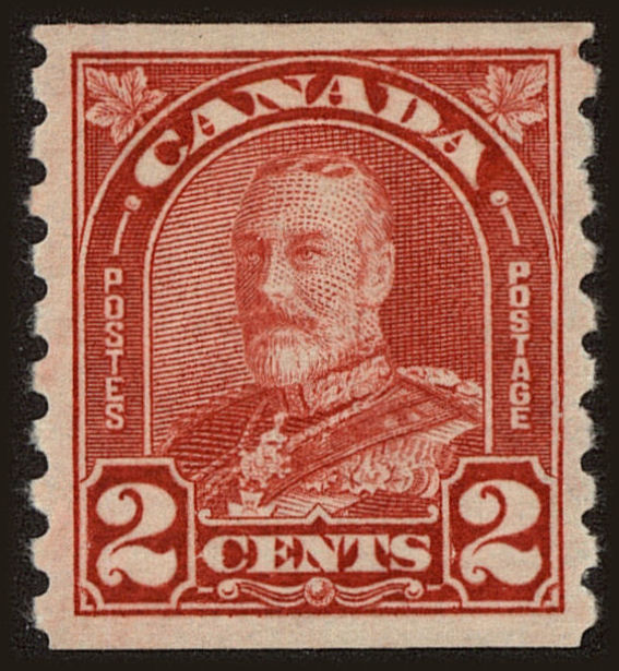 Front view of Canada 181 collectors stamp