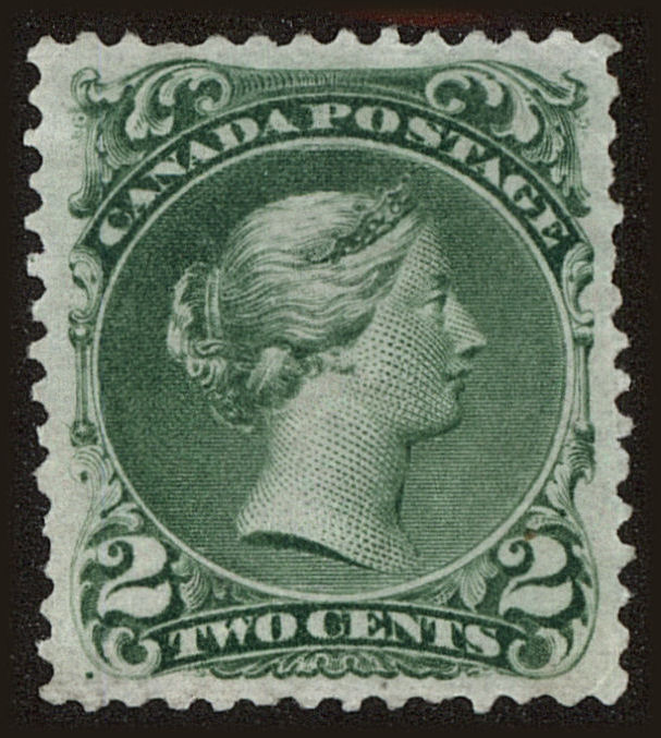 Front view of Canada 24 collectors stamp