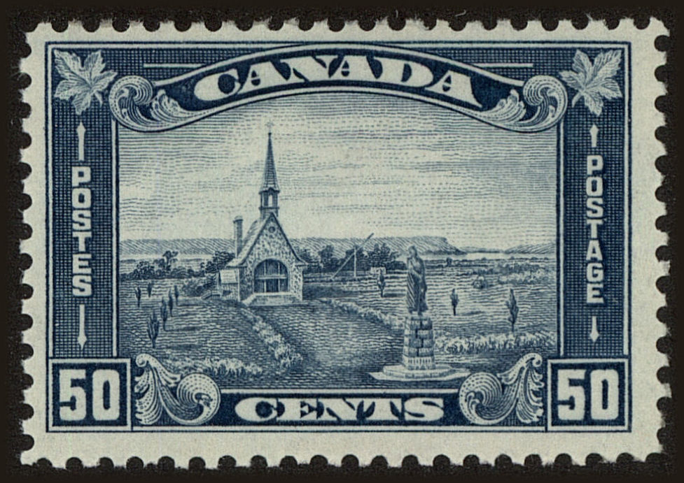 Front view of Canada 176 collectors stamp