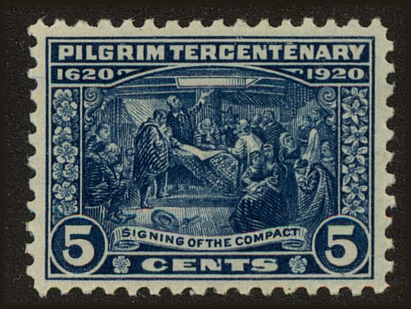 Front view of United States 550 collectors stamp