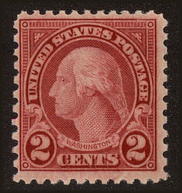 Front view of United States 579 collectors stamp