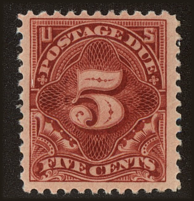 Front view of United States J64 collectors stamp