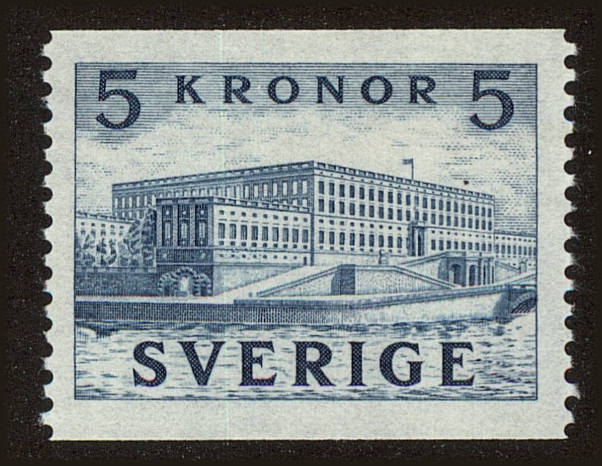 Front view of Sweden 537 collectors stamp