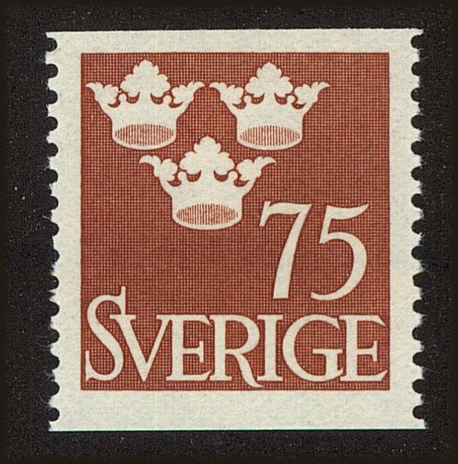 Front view of Sweden 440 collectors stamp