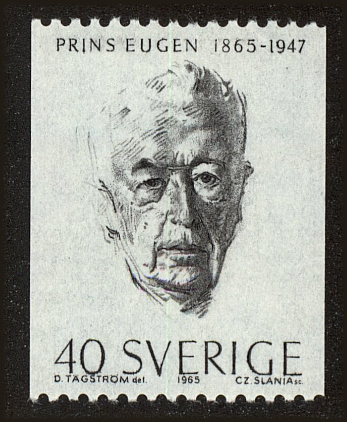 Front view of Sweden 683 collectors stamp