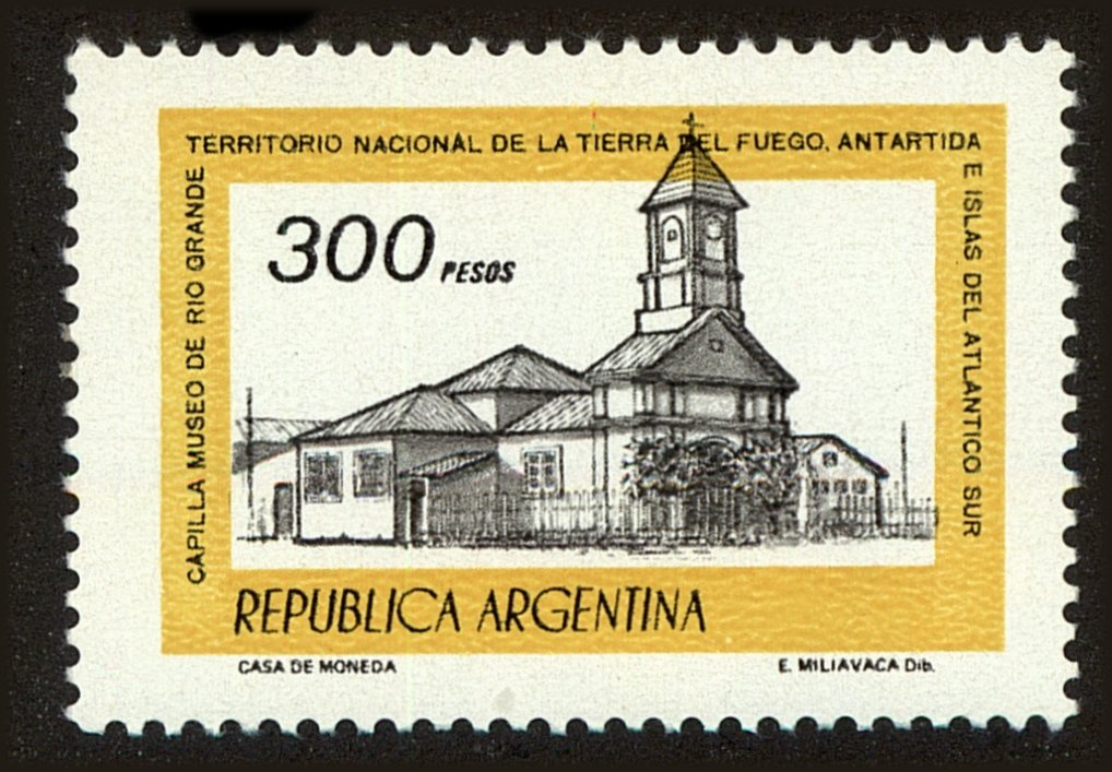 Front view of Argentina 1171 collectors stamp