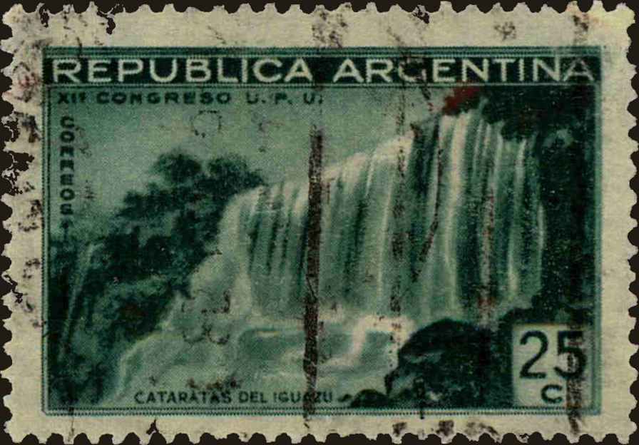 Front view of Argentina 462 collectors stamp