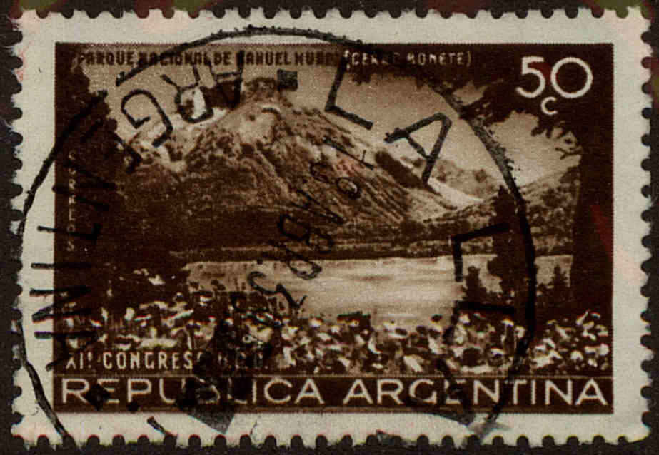 Front view of Argentina 463 collectors stamp