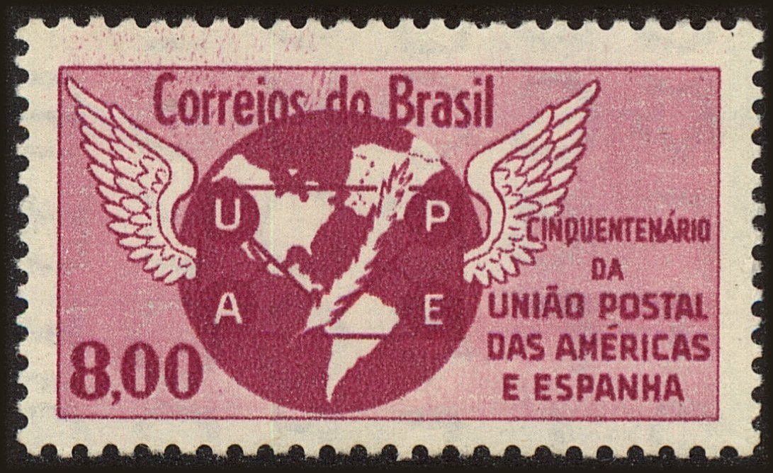 Front view of Brazil 946 collectors stamp