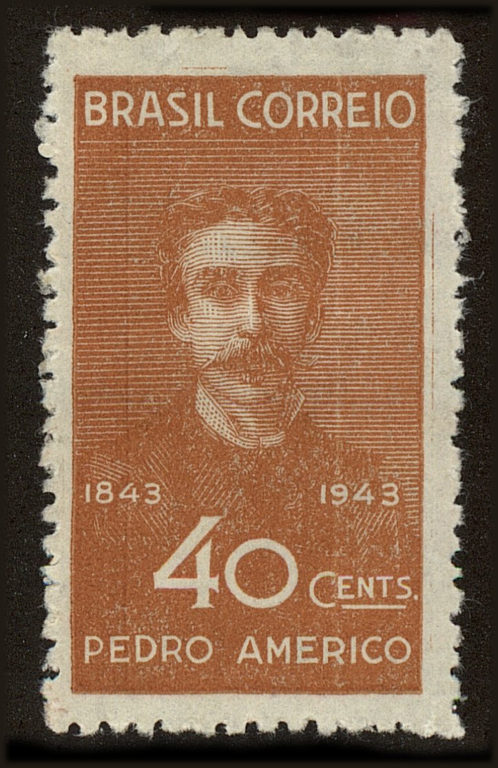 Front view of Brazil 618 collectors stamp