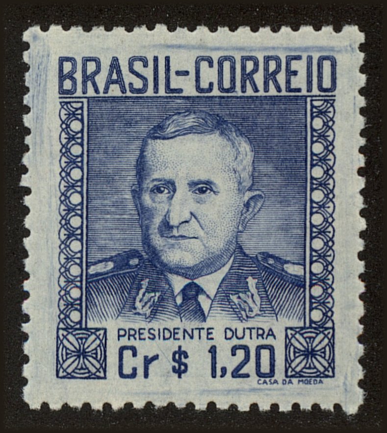 Front view of Brazil 676 collectors stamp