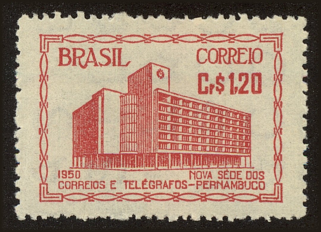 Front view of Brazil 703 collectors stamp