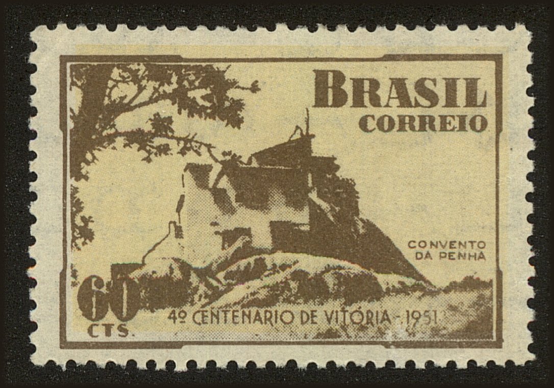 Front view of Brazil 712 collectors stamp