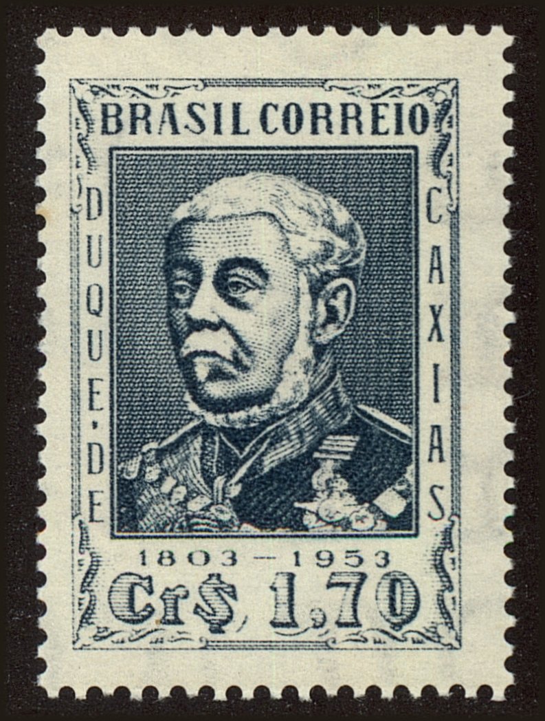 Front view of Brazil 752 collectors stamp