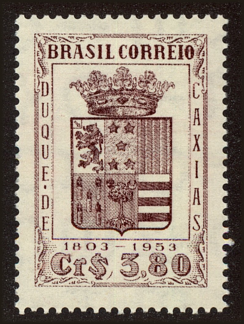 Front view of Brazil 753 collectors stamp