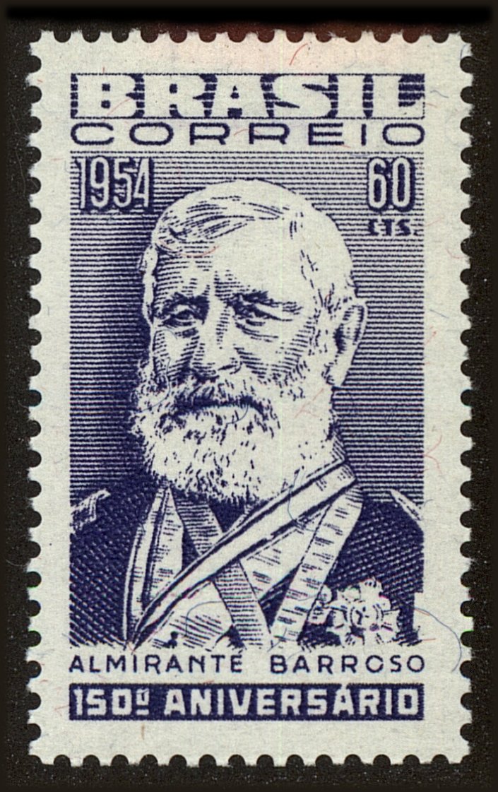 Front view of Brazil 809 collectors stamp