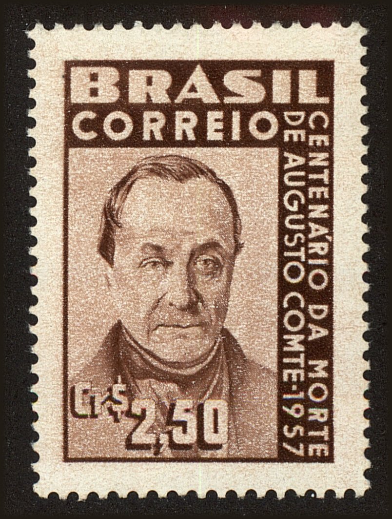 Front view of Brazil 854 collectors stamp