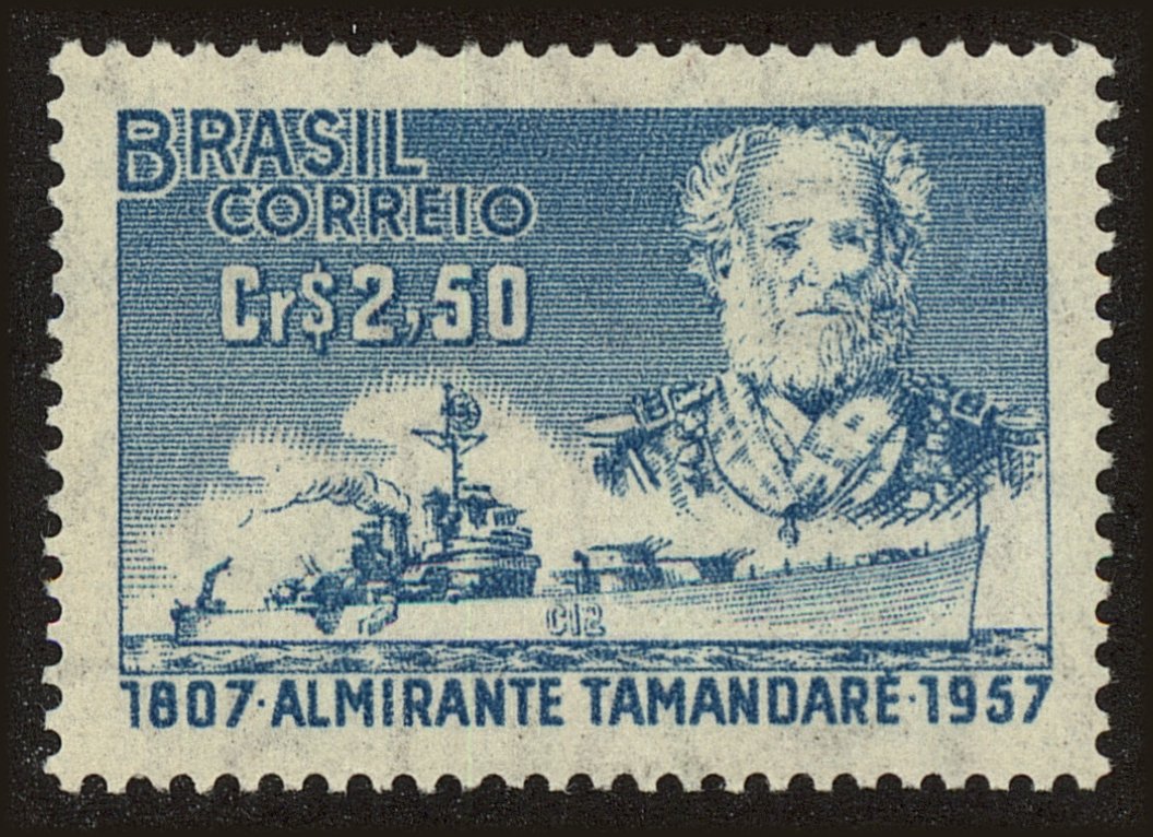 Front view of Brazil 856 collectors stamp