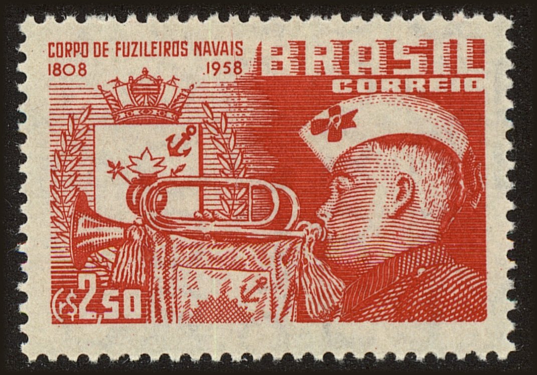Front view of Brazil 860 collectors stamp