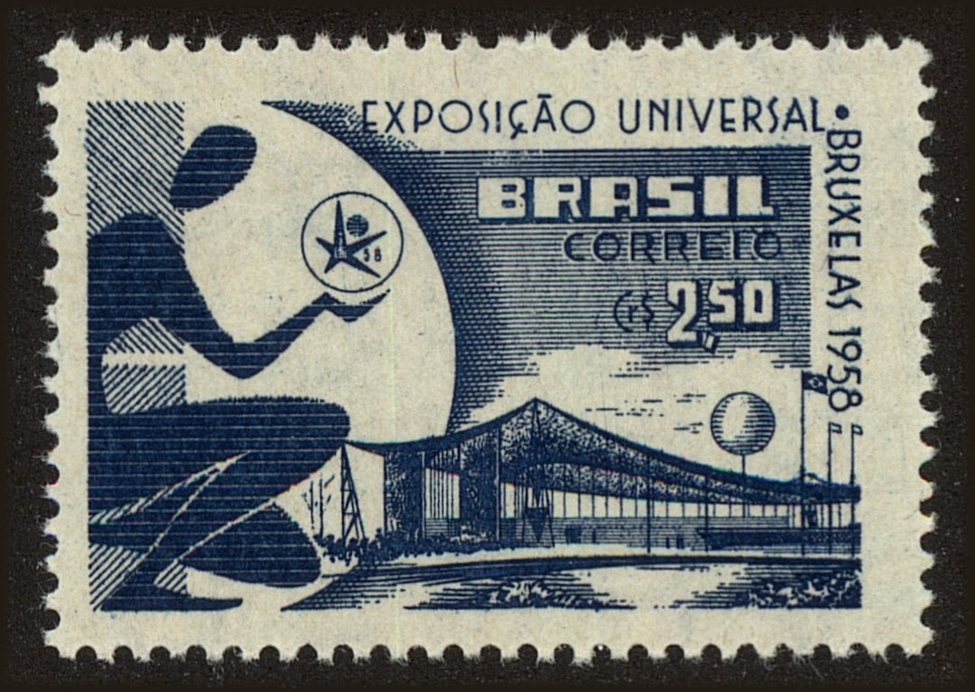 Front view of Brazil 863 collectors stamp