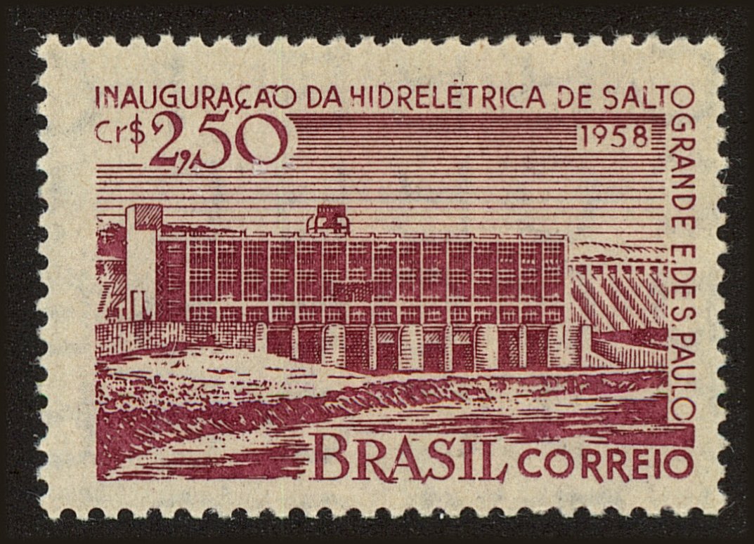 Front view of Brazil 866 collectors stamp