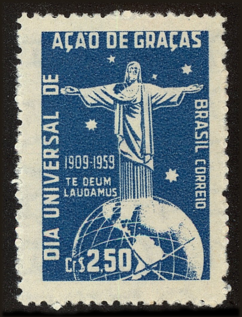 Front view of Brazil 901 collectors stamp