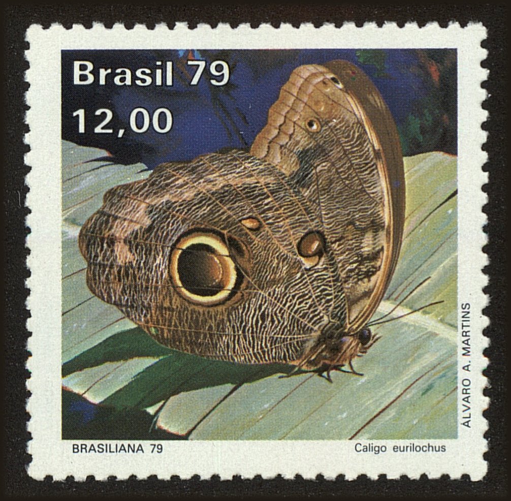 Front view of Brazil 1622 collectors stamp