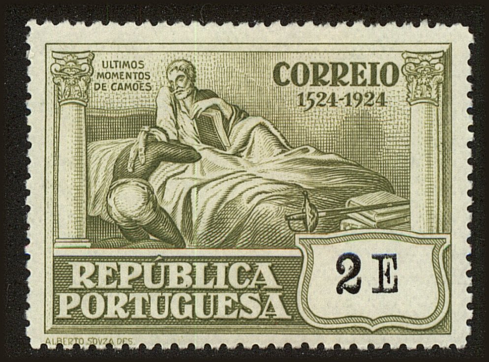 Front view of Portugal 339 collectors stamp