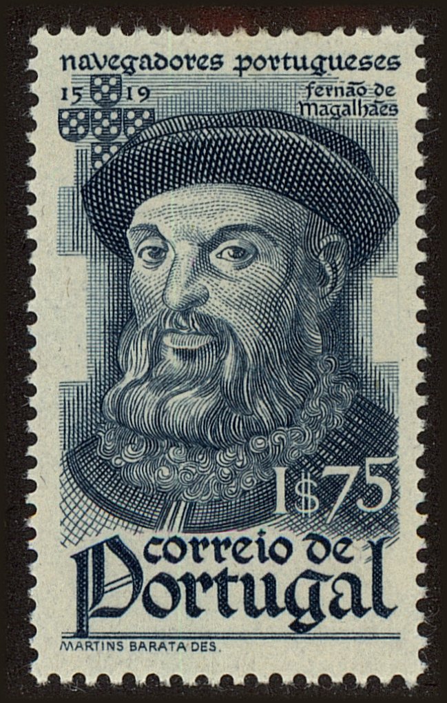 Front view of Portugal 647 collectors stamp