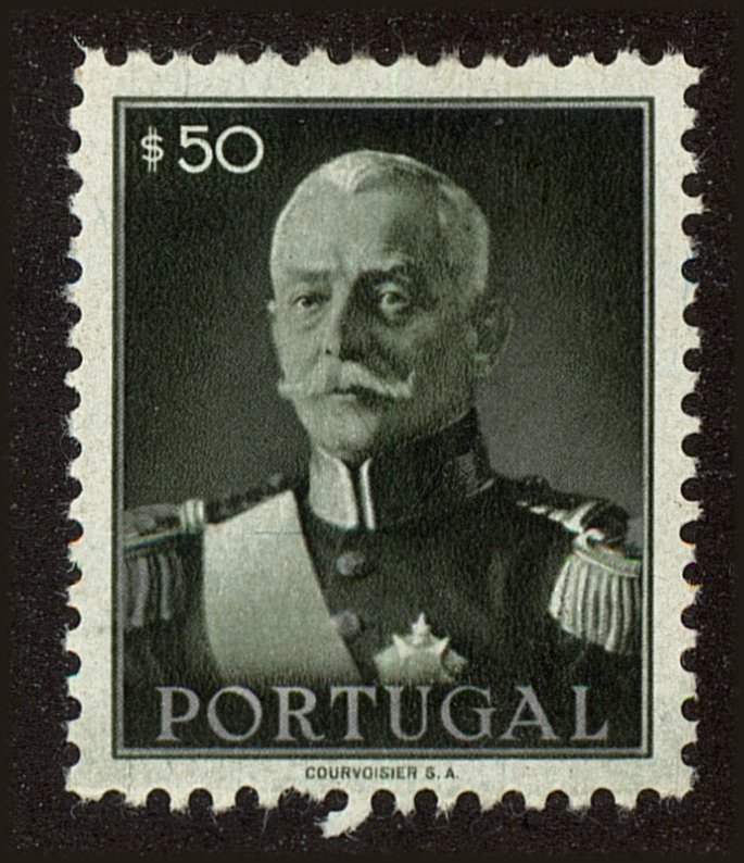 Front view of Portugal 653 collectors stamp