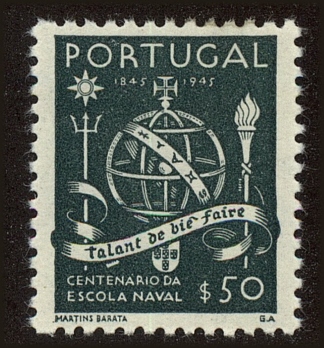 Front view of Portugal 659 collectors stamp