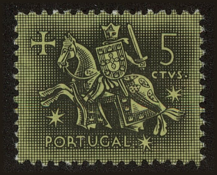 Front view of Portugal 761 collectors stamp