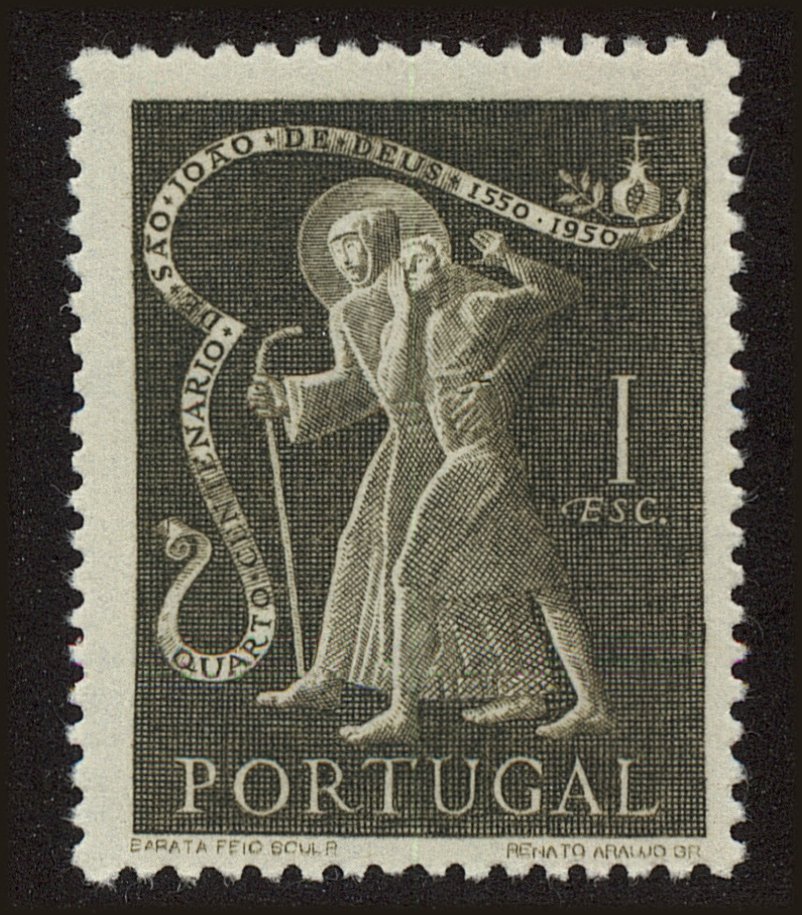 Front view of Portugal 723 collectors stamp