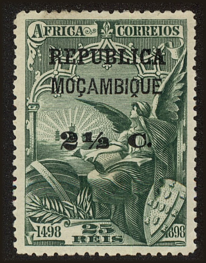 Front view of Mozambique 136 collectors stamp