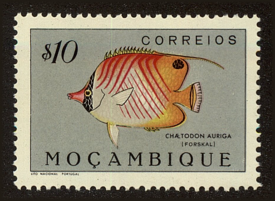 Front view of Mozambique 306 collectors stamp