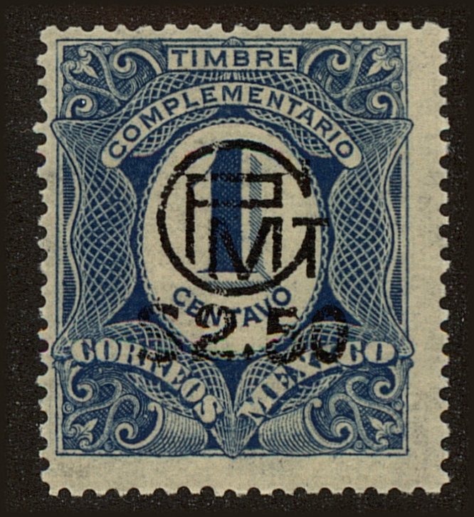 Front view of Mexico 603 collectors stamp