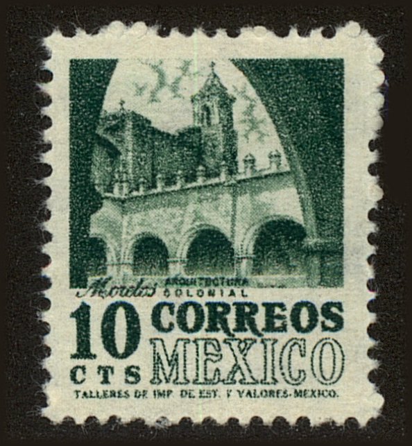 Front view of Mexico 858 collectors stamp