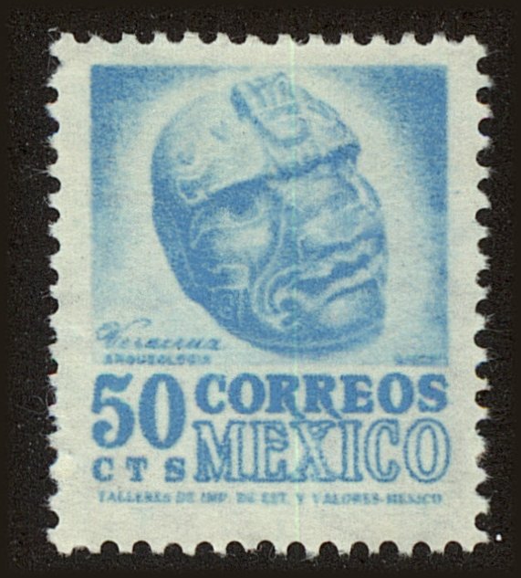 Front view of Mexico 881 collectors stamp