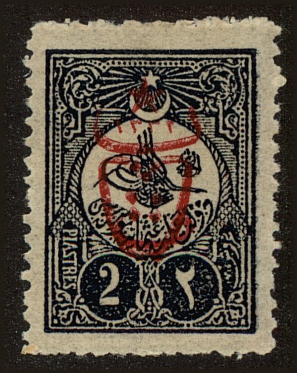 Front view of Turkey 511 collectors stamp