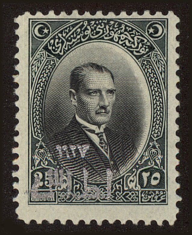 Front view of Turkey 656 collectors stamp