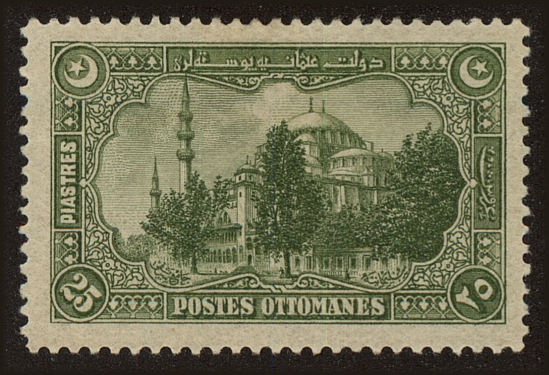 Front view of Turkey 267 collectors stamp