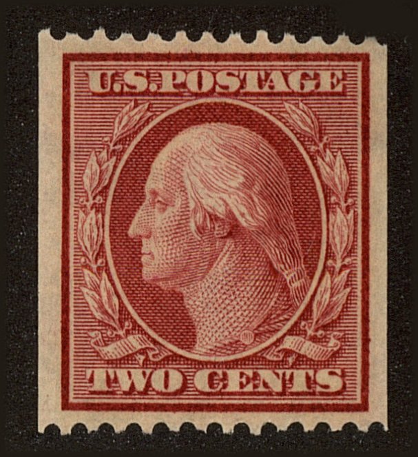 Front view of United States 349 collectors stamp