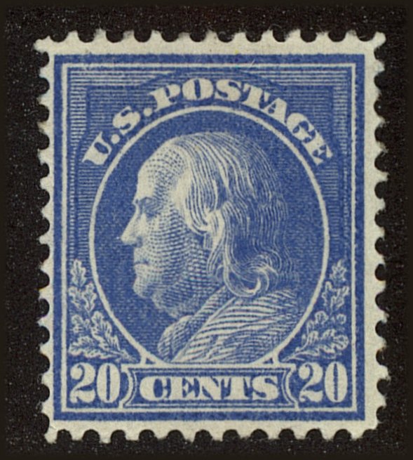 Front view of United States 419 collectors stamp