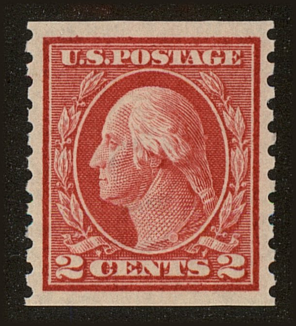 Front view of United States 444 collectors stamp