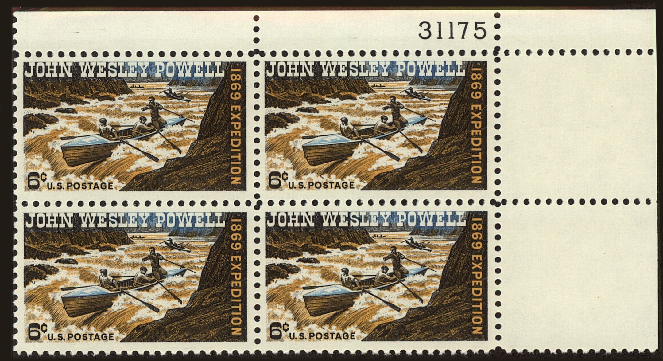 Front view of United States 1374 collectors stamp