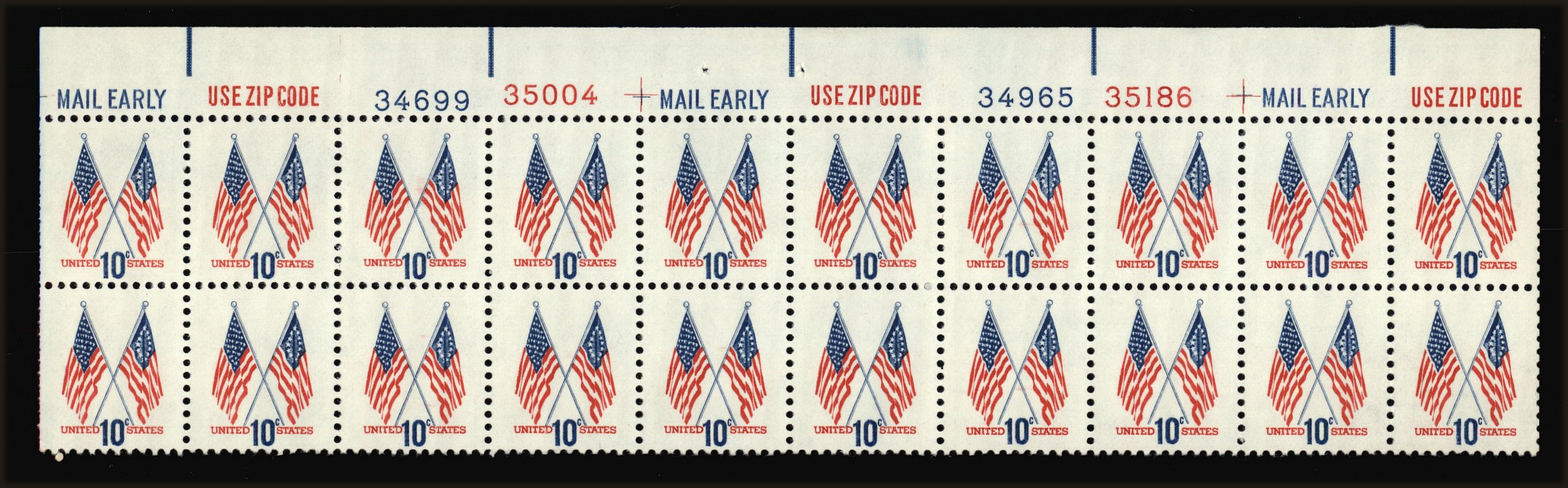 Front view of United States 1509 collectors stamp