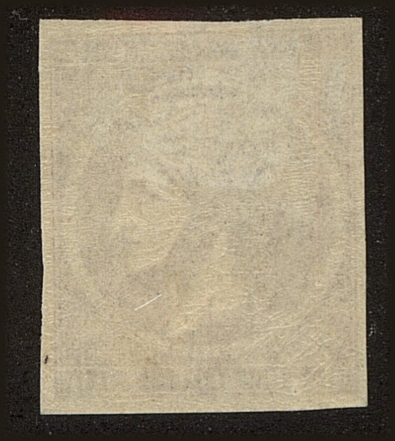 Back view of Greece Scott #16a stamp
