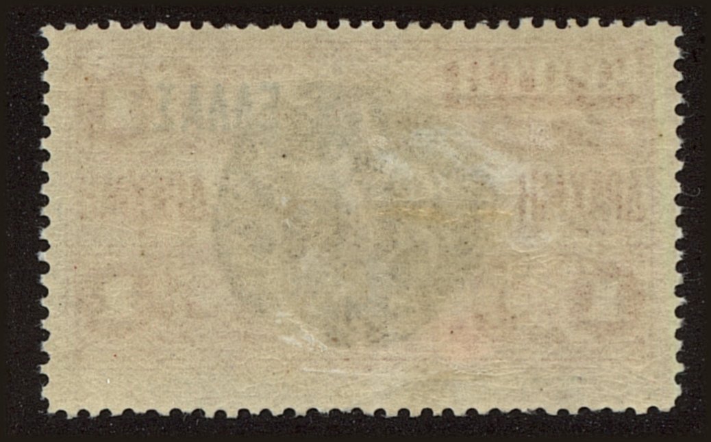 Back view of Crete Scott #92 stamp