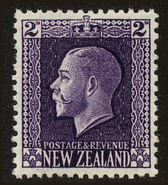 Front view of New Zealand 146 collectors stamp
