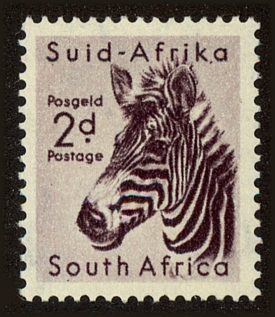 Front view of South Africa 203 collectors stamp